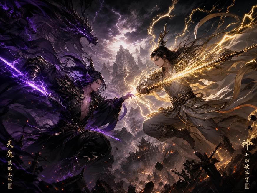 双飞动漫-天魔决战玄幻动漫
